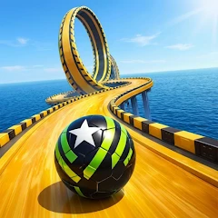 Ocean Rolling Balls Mod Apk [Hapus iklan][Mod Kecepatan]