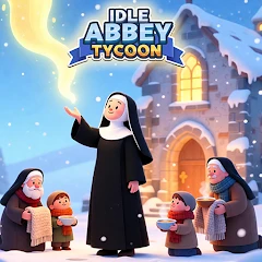 Idle Abbey Tycoon: Help people Mod Apk [Remove ads][Free purchase][Unlimited money]