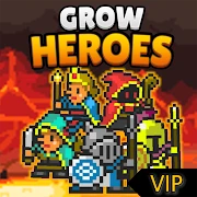 Grow Heroes VIP : Idle Rpg Mod Apk [Paid for free][Free purchase][High Damage]