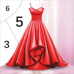 Gown Color by Number Book Mod Apk [Remove ads][Mod speed]
