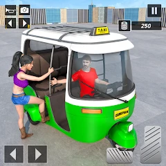 Tuk Tuk Auto Rickshaw Game Mod apk