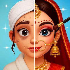Indian Fashion Makeup Dress up