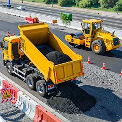 Highway Road Construction Game Mod