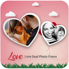 Dual Love Photo Frames Mod Apk [Remove ads][Mod speed]