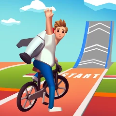 القفز بجنون بدراجة BMX‏ 3D Mod Apk 1.1.2 [إزالة الإعلانات][سرعة Mod]