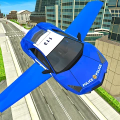 Flying Car Game Robot Game Mod apk