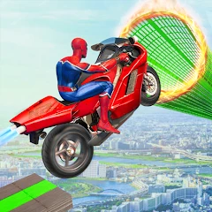 سباق الدراجات حيلة ألعاب موتو Mod Apk 1.37 [المال غير محدود]