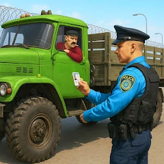 Border police life simulator
