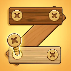Screw Puzzle: Wood Nut & Bolt™ Mod Apk [Remove ads][Unlimited money]