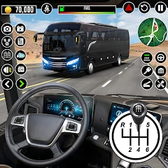 أوتوبيس القيادة مدرسة ألعاب Mod Apk 5.8 [ازالة الاعلانات][Mod speed]