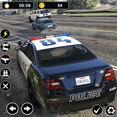US Police Game: Car Chase Game Mod Apk [Remove ads][Mod speed]