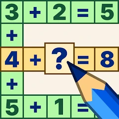 Maths Puzzle - CrossMaths Mod Apk [Unlimited money][Unlimited hints]