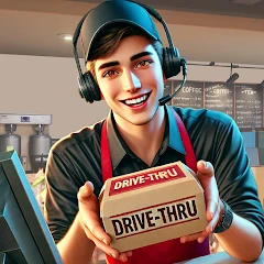 Food Simulator Drive Thru 3D Mod Apk [Remove ads][Mod speed]