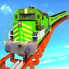 Roller Coaster Train Sim 2023 Mod Apk [Unlimited money]