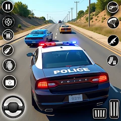 Police Chase Simulator Мод apk