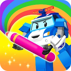 Poli Coloring & Games - Kids Mod Apk 