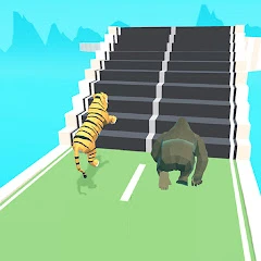 Animal Racing 3D Mod Apk [Remove ads][Mod speed]