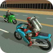 Jetpack Hero Miami Crime Mod Apk [Unlimited money][Mod Menu]