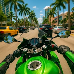 Real Moto Rider: Traffic Race Мод apk