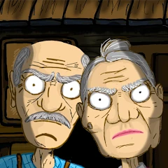 Grandpa And Granny Home Escape Mod Apk [Mod Menu][Weak enemy]