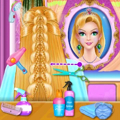 Princess Hairdo Salon Mod Apk 4.643 [شراء مجاني]