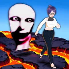 The Floor Is Lava Obby Nextbot Mod Apk 1.2 [ازالة الاعلانات][المال غير محدود]