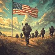 Frontline: WW2 - US Corps Mod Apk [High Damage][Weak enemy]