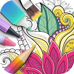 Garden Coloring Book Mod Apk [Unlocked]