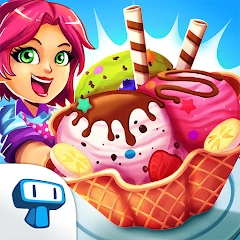 My Ice Cream Shop: Time Manage Mod Apk 1.0.2 [شراء مجاني][تسوق مجاني]