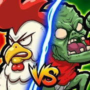 Chickens VS Zombies Mod Apk [Mod Menu][Weak enemy][Invincible]