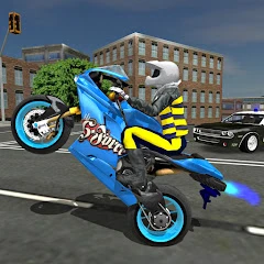Sports bike simulator Drift 3D Mod Apk [Unlimited money]