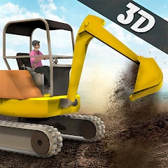 Excavator Crane Simulator Game Mod Apk [Unlimited money][Unlocked][Full]