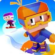 Blocky Snowboarding Mod Apk [Unlocked]