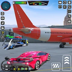 Airplane Car Transporter Pilot Mod Apk 