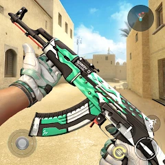 Counter Terrorist: CS Offline Mod Apk [Weak enemy]