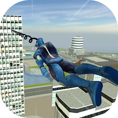 Rope Hero: Original Mod Apk 1.0.1 [دفعت مجانا]