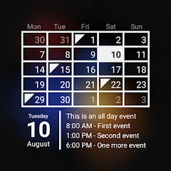 Calendar Widget Month + Agenda Mod Apk 1.35 [مفتوحة][طليعة]