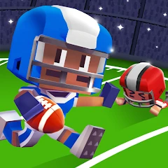 Blocky Touchdown Mod Apk [Remove ads][Mod speed]