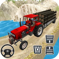 Juegos de tractor rural Mod Apk [Unlimited money]