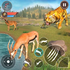 Tiger Simulator - Tiger Games Mod apk