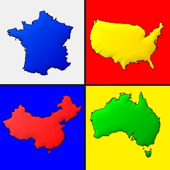 Maps of All Countries Geo-Quiz Mod Apk [Remove ads][Mod speed]
