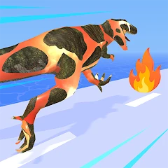 Dino Evolution Run 3D Mod Apk 