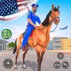 US Police Horse Crime Shooting Mod Apk [Free purchase]