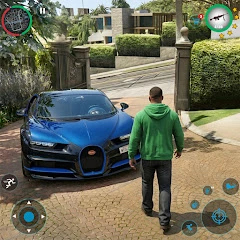 Gangster Miami Crime City Game Mod Apk [Remove ads][Mod speed]