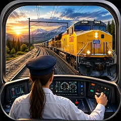 Train Game Train Simulator Mod Apk [Remove ads][Mod speed]