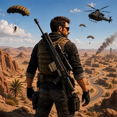 Commando Mission Battle Ground Mod Apk [Mod Menu][God Mode]
