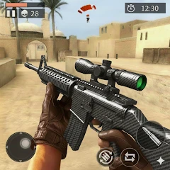 Gun Games Offline FPS Shooting Mod Apk [Mod Menu][God Mode]