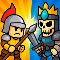 Tiny Warriors Rush - Idle TD Mod Apk [Unlimited money]