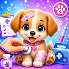 pet vet hospital doctor game Mod Apk [Remove ads][Mod speed]