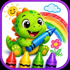 Toddler Coloring Book Mod Apk [Remove ads][Mod speed]